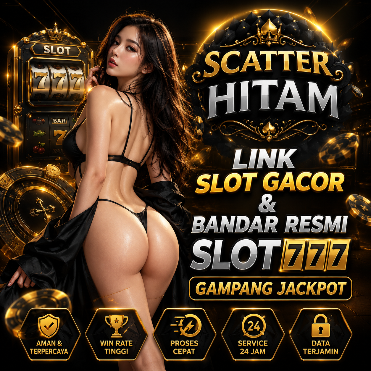 Scatter Hitam: Link Slot Gacor & Bandar Resmi Slot777 by Scatter Hitam
